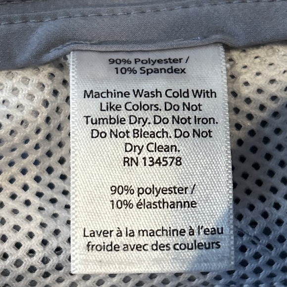 Vineyard Vines Performance Breaker Pant Men 38x8 Grey Golf Athletic Chino Preppy - Picture 4 of 8